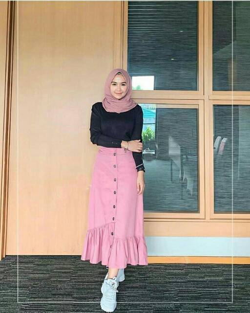 Sassa Skirt -DRESS MUSLIM - fashion wanita - baju wanita - baju gamis - dress - gamis - gamis wanita