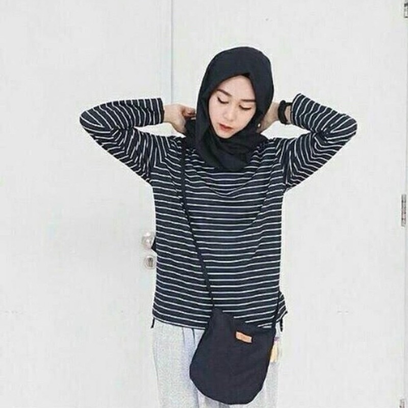 KAOS LENGAN PANJANG-LONGSLEEVE T-SHIRT-BAJU LENGAN PANJANG SALUR PREMIUM