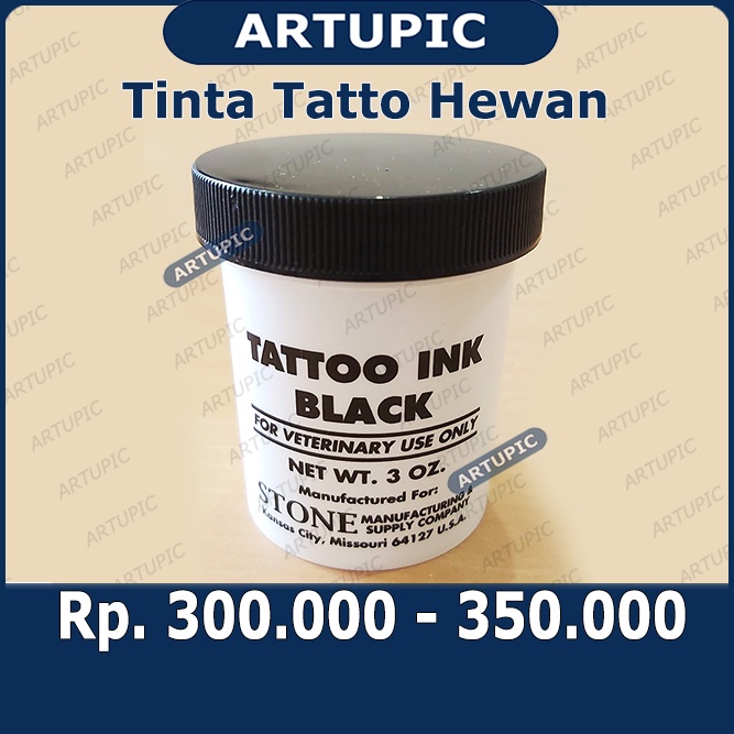 Tinta Tatto HANYA TINTA SAJA untuk Hewan Kelinci Anjing Kambing Ternak