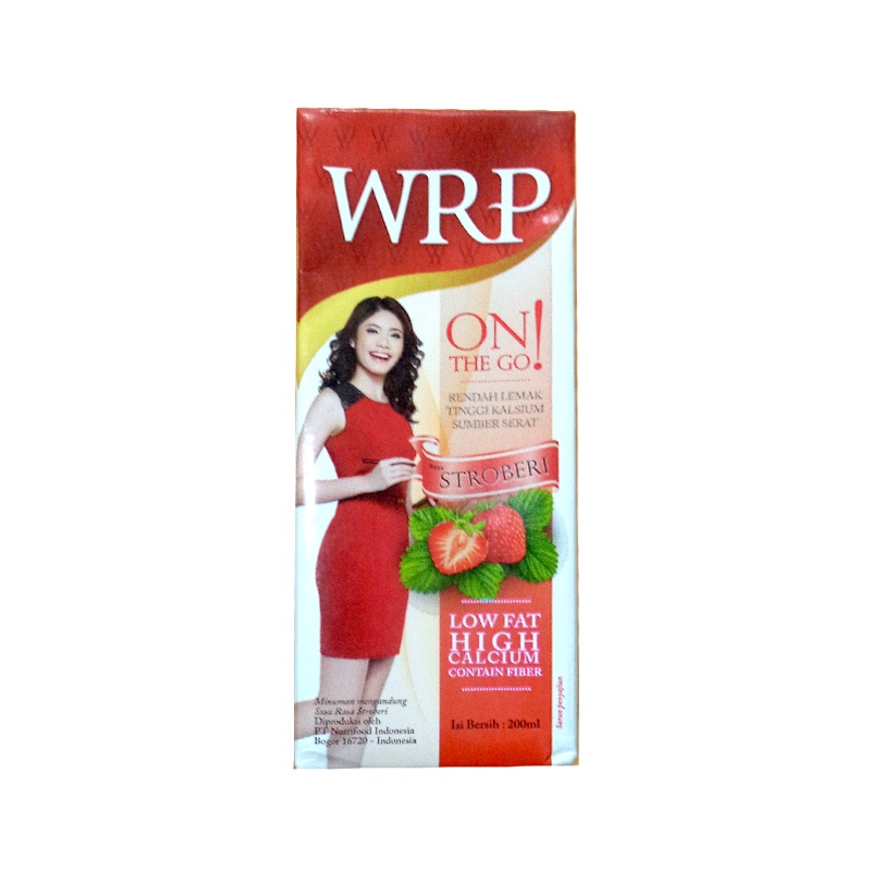 

Wrp Uht On The Go Stroberi 200Ml