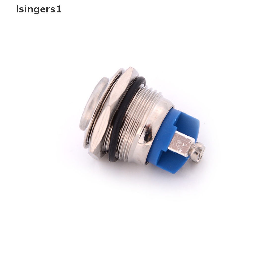 (lsingers1) Tombol Tekan Bentuk T 16mm Bahan Metal Untuk Starter Switch