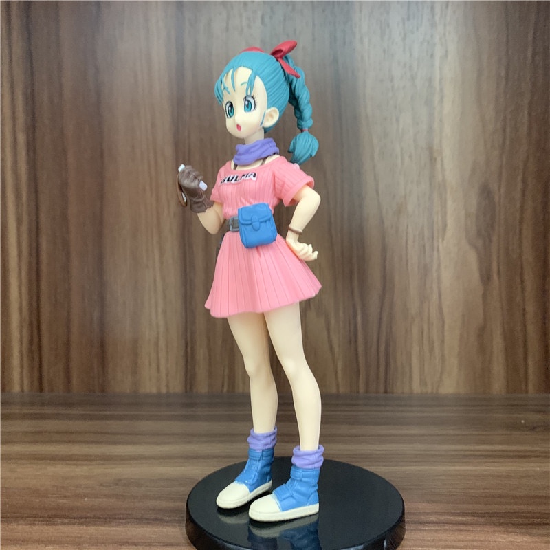 Mainan Action Figure Anime Dragon Ball Z Bulma 17CM Bahan PVC Untuk Hadiah