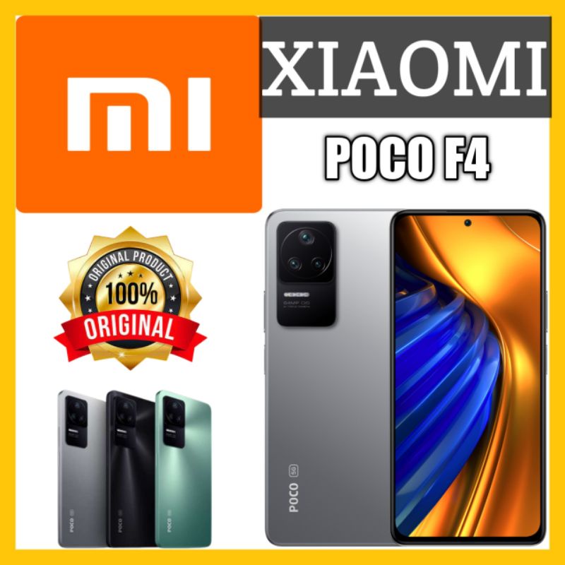 TERLARIS XIAOMI POCO F4 RAM 6/128 & 8/256 GARANSI RESMI XIAOMI INDONESIA