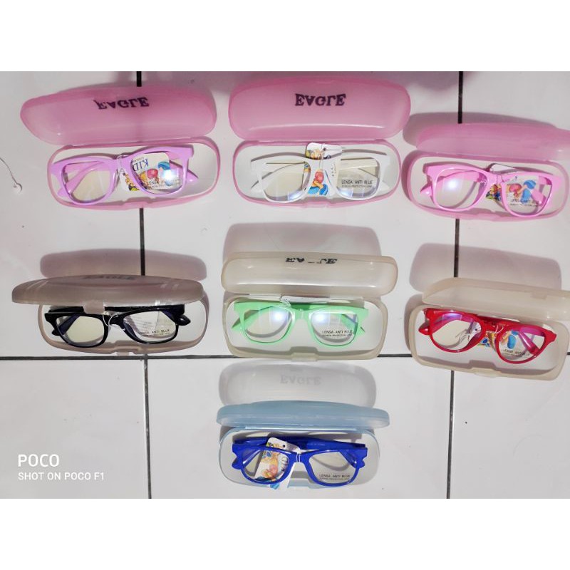 Kacamata 100℅ Asli Anti Sinar Radiasi untuk anak anak