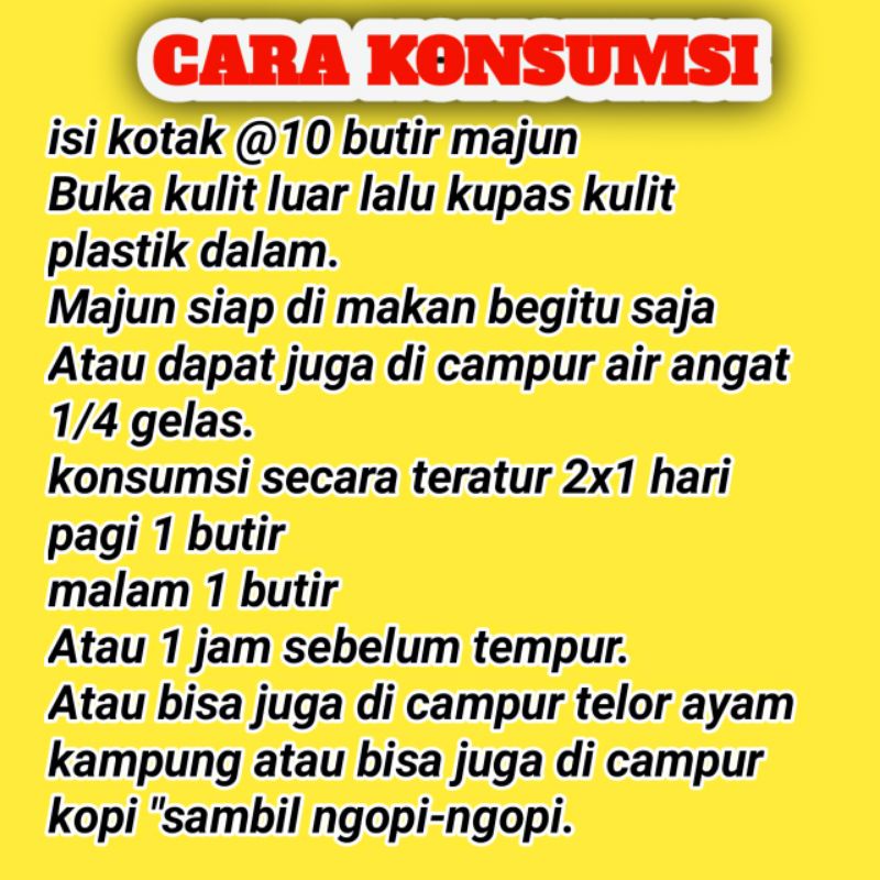 Obat Kuat Stamina Tahan Lama Ejakulasi Dini Pria Dewasa Perkasa Majun Akar Sari Delima Merah-3