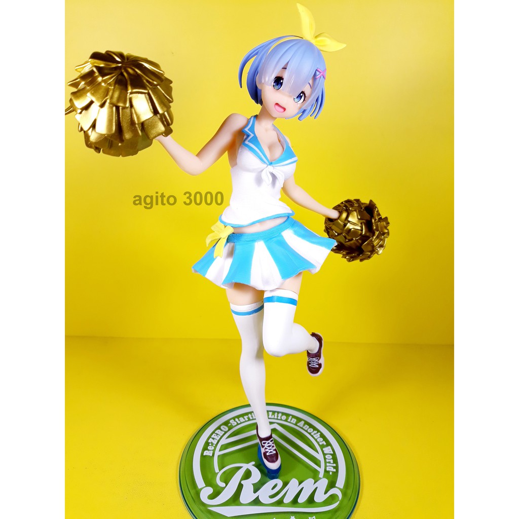 Action Figure Re Zero kara Hajimeru Isekai Rem Precious Figure Original Cheerleader Ver ORI