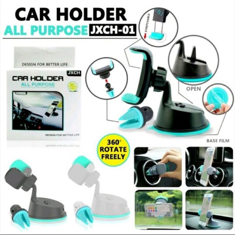 D_shop Holder dashboard ac mini 2in1 holder kaca mobil 2in1