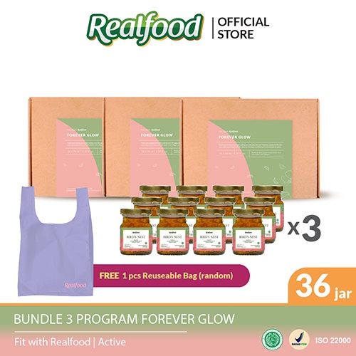 

Realfood Forever Glow Triple Bundle