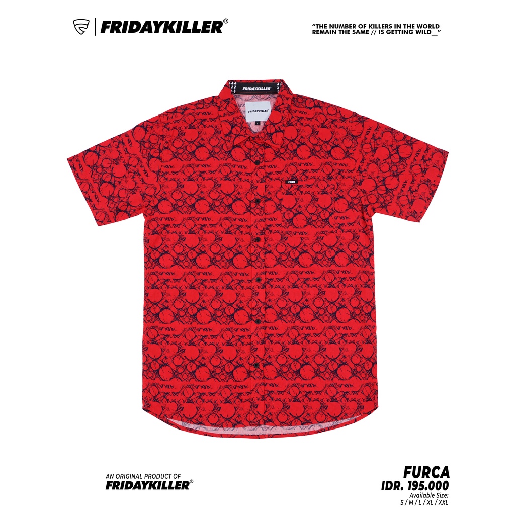 KEMEJA PRIA FRIDAY KILLER ORIGINAL | FURCA