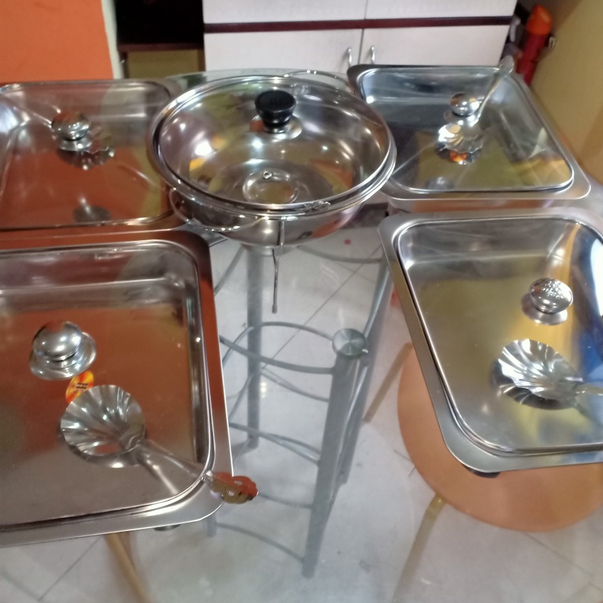 Prasmanan Set (2) All In One - Peralatan Makan Dapur Pesta Serbaguna