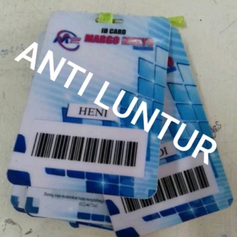 

BISA COD CETAK ID CARD 2 SISI TERMURAH BERKUALITAS MURAH LEBAY KARTU PELAJAR ANGGOTA DLL