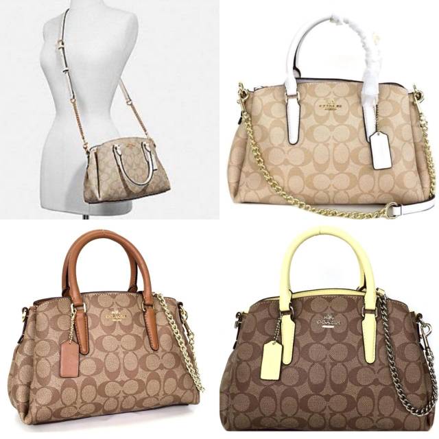 COACH Mini Sage In Signature tas Original authentic asli totebag slingbag crossbody