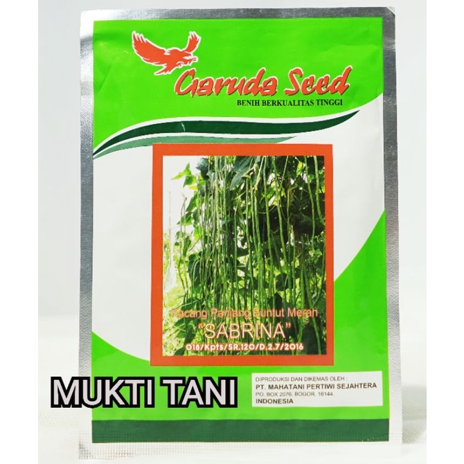 Benih Bibit kacang panjang SABRINA 50 gram