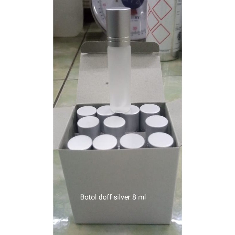 Botol oles Doff  Silver 8 ml