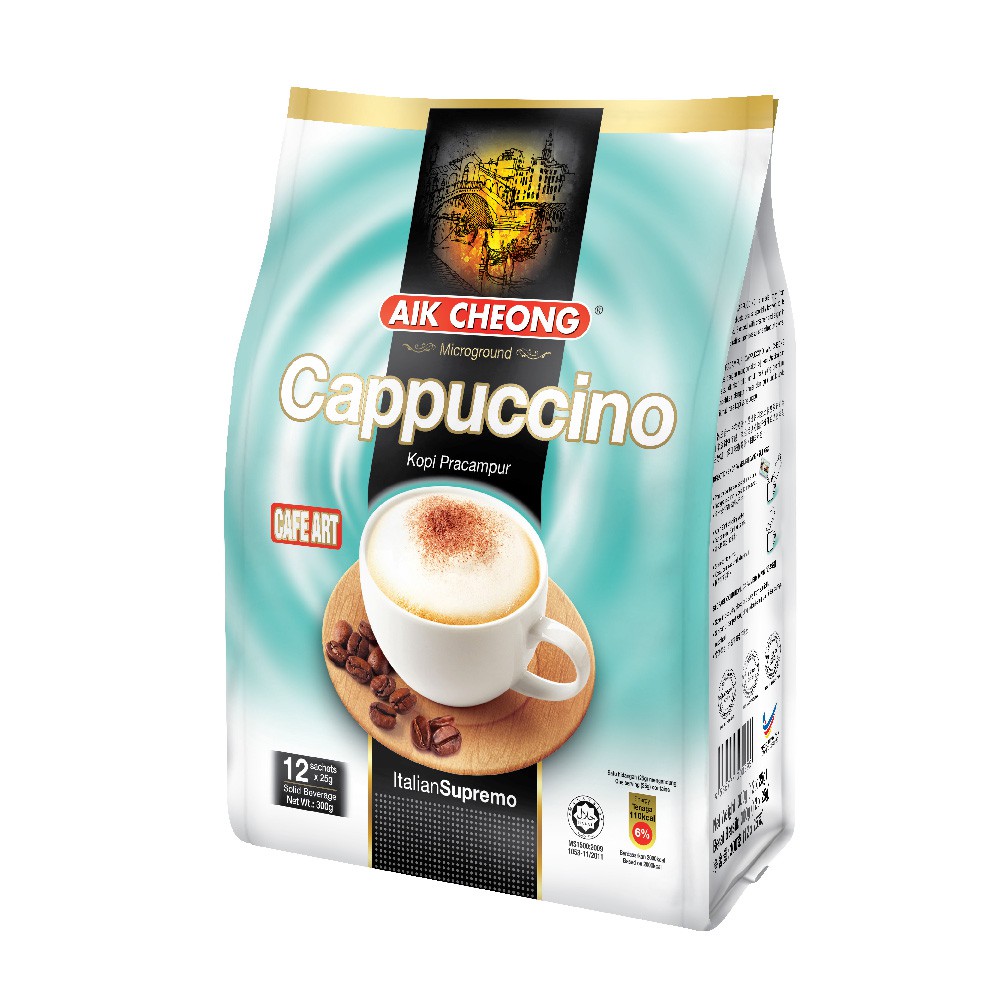 

Cappucinno Aik Cheong 25 x 12sc 300gr
