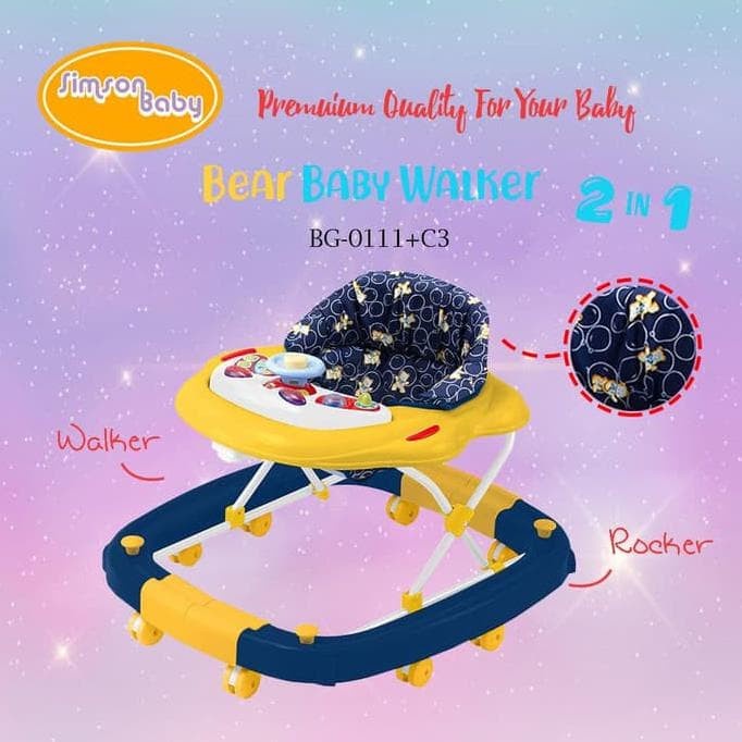 Simson Baby Walker 2 in 1