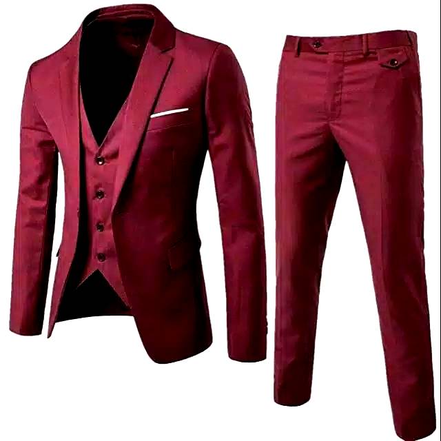 Promo Termurah Setelan Jas Blazer Pria Maroon, Jas blazer Formal Pernikahan