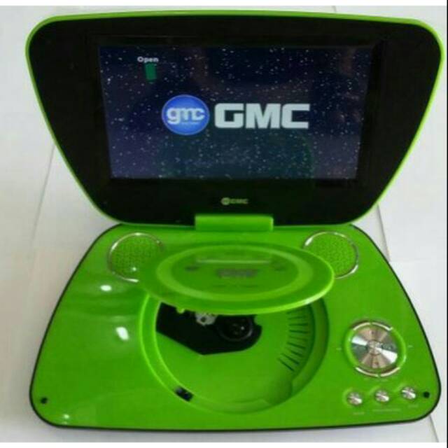 Dvd Player Portable LED 300 Game Mp3 Usb SD MMC GMC DIVX-808U-TV 9inch