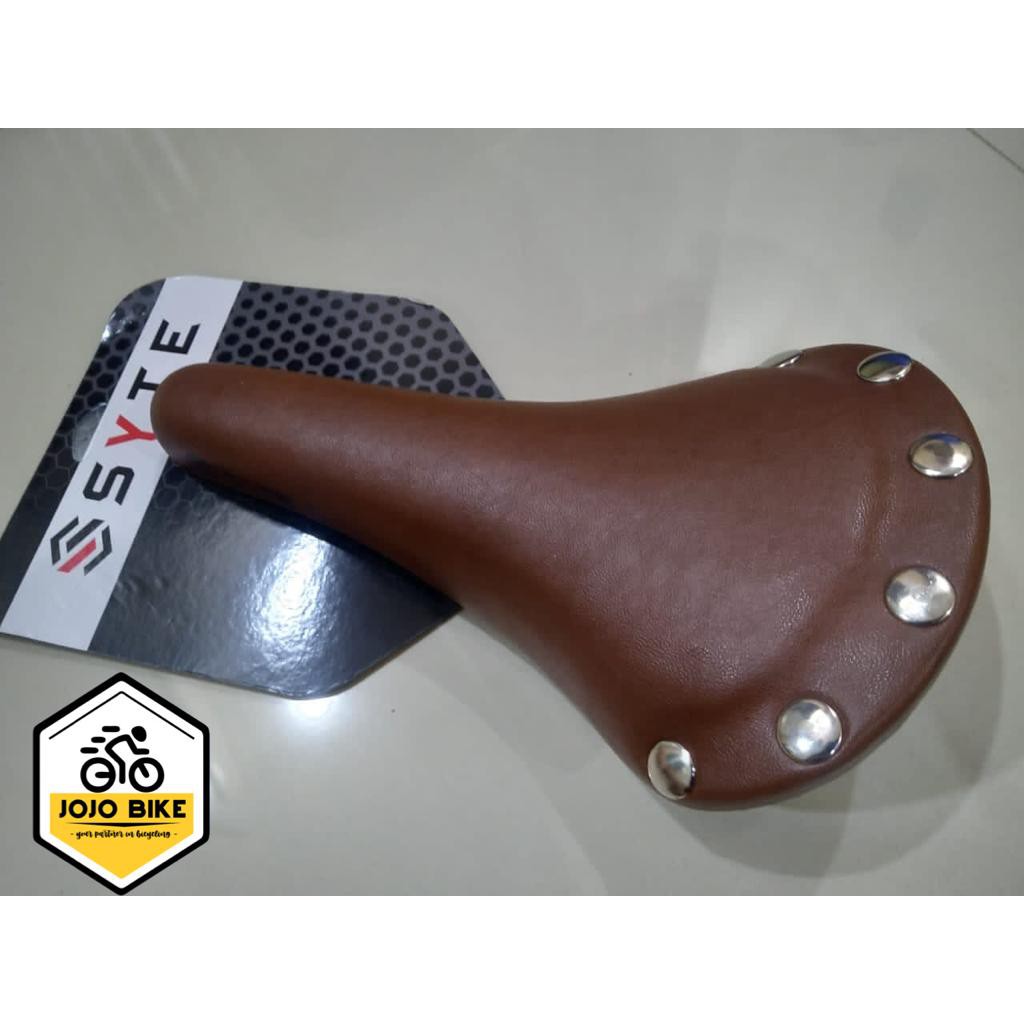 SADEL  SELI SEPEDA LIPAT JOK SYTE ST-G150-2 EMPUK MODEL PAKU COKLAT