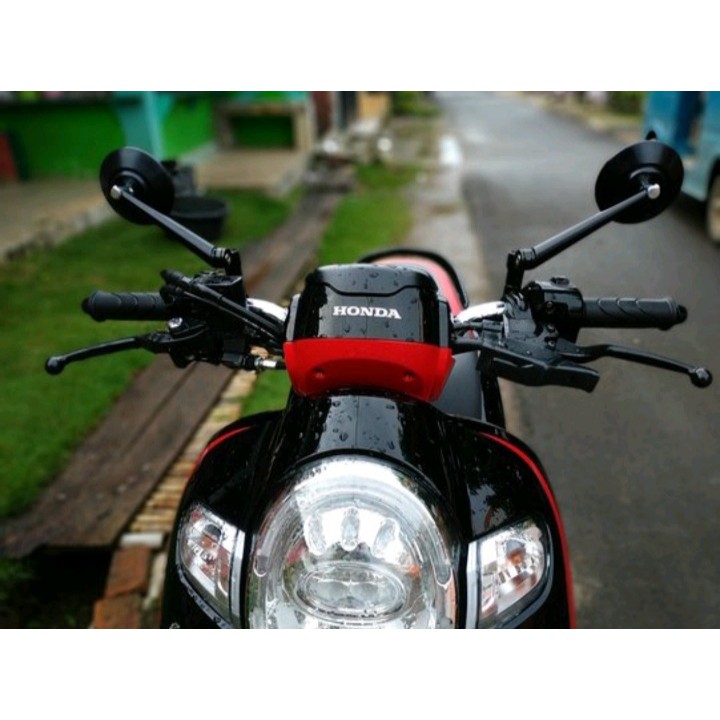 spion bulat tinggi bahan besi full