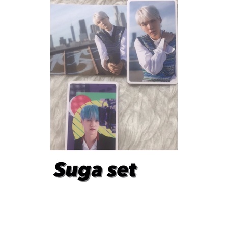 sharing Photocard + postcard dicon bts