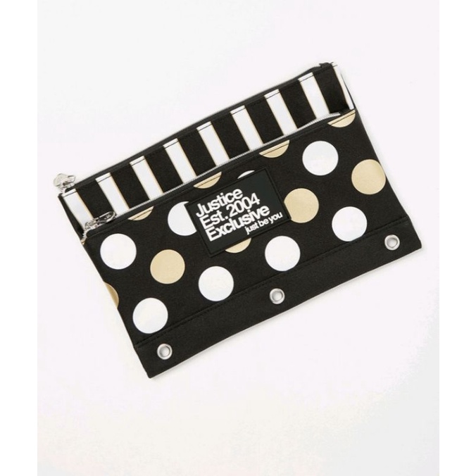 

Justice - Pencil Case - Polkadot - New