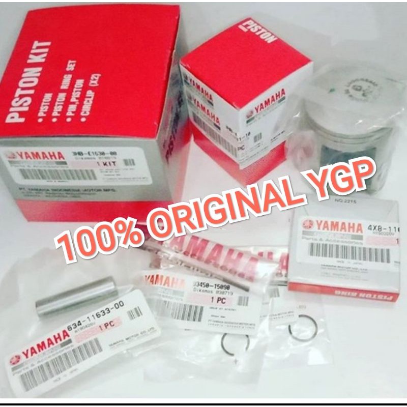 SEHER PISTON KIT RX S RXS OS STD 25 50 75 100 ASLI ORI YAMAHA 3HB E1630