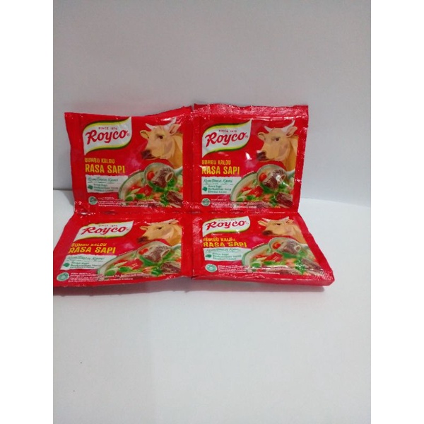 

Royco bumbu kaldu rasa sapi per sacet