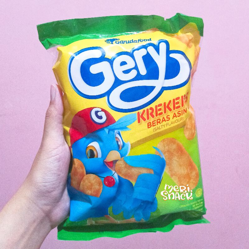 

Gery Crackers Beras Asin 10 x 5.6gr