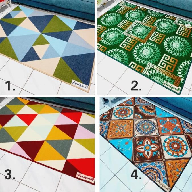 ] karpet ruang tamu minimalis size 100x150