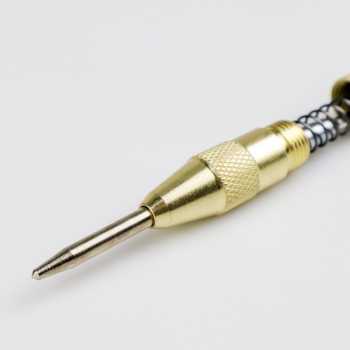 Automatic Center Punch Penanda Titik Bor / Penanda Titik Bor Senter Pen Automatic Center Punch Alat Marking Besi Penitik Lubang Besi / Penanda Titik Bor Otomatis Alat Penitik Lubang Mata Bor / Center Punch Automatic Drip Penanda Titik untuk Bor Besi