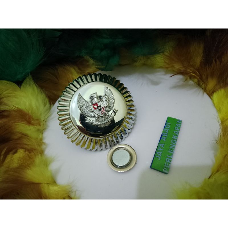 Tanda Jabatan Camat Full Silver Kecil