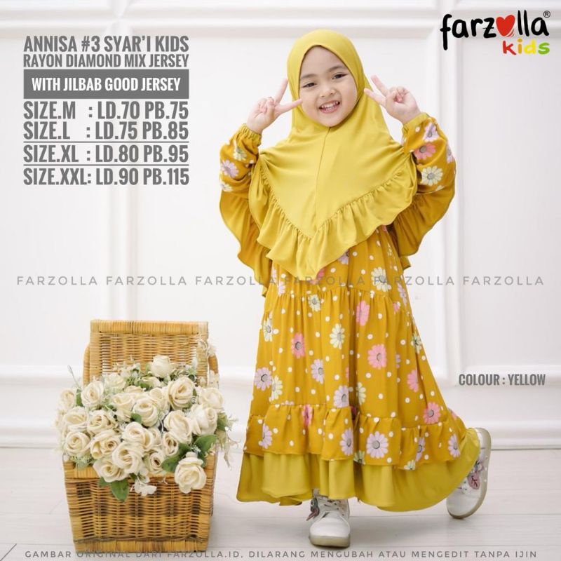 GAMIS ANAK PELANGI/ ANISSA#3/NATASHA FREE HIJAB