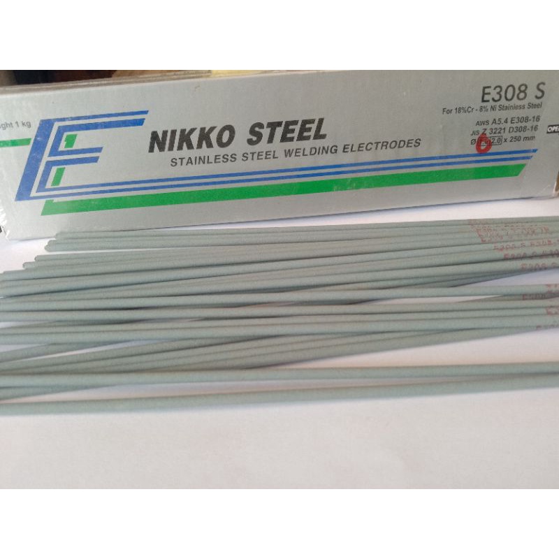 ELEKTRODA KAWAT LAS STAINLESS STEEL WELDING / PAKAN LAS / STENLIS / 1,6 MM / 1 pcs Rp 1500