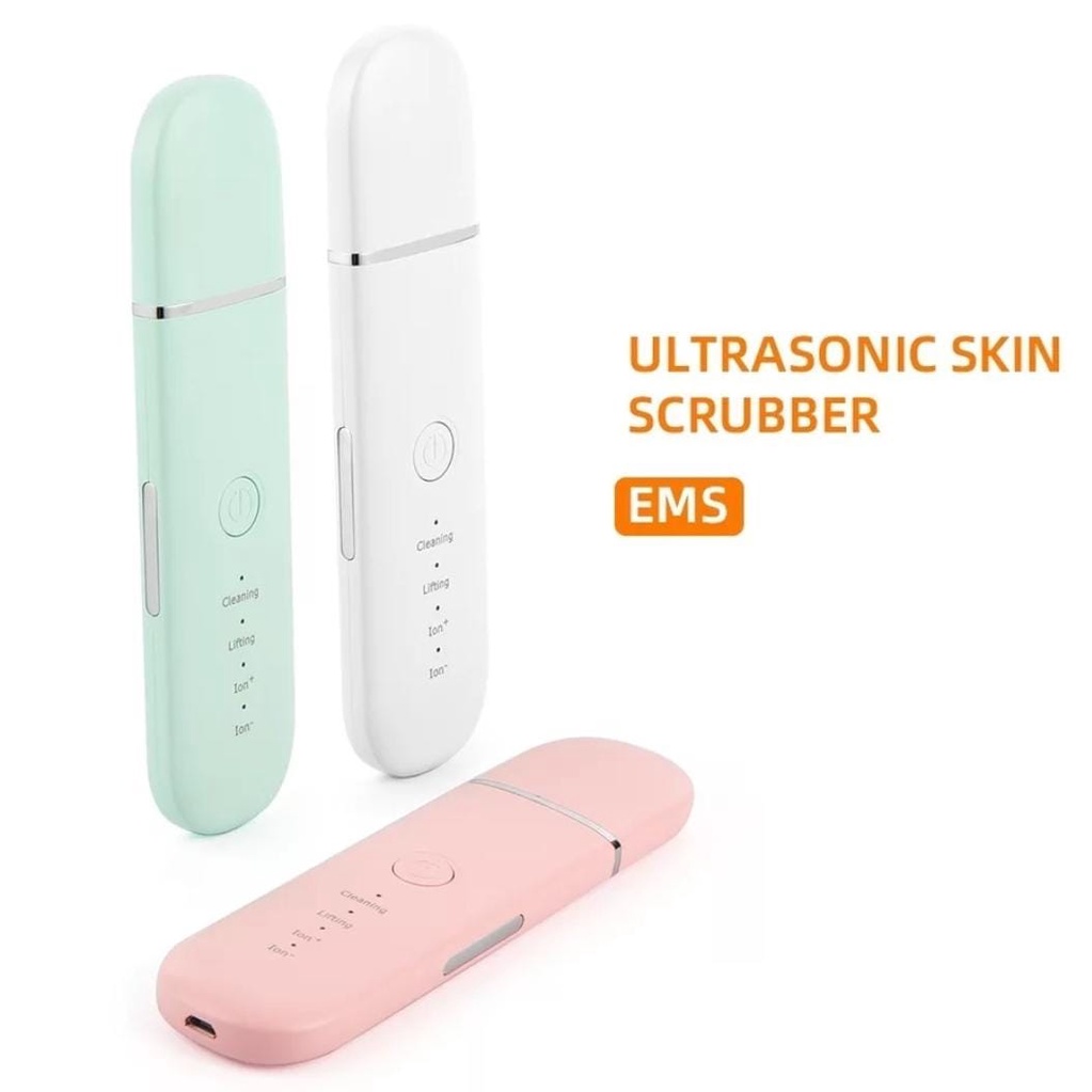 Alat Pembersih Facial Wajah Komedo Elektrik Ultrasonic Acne Skin