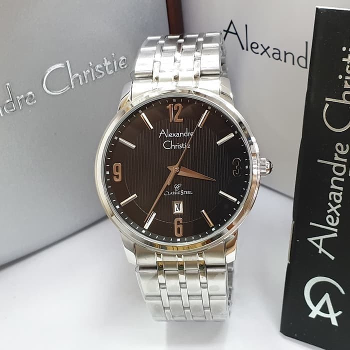 ORIGINAL Jam Tangan Pria Alexandre Christie AC 8327 / AC8327 Garansi Resmi 1 Tahun