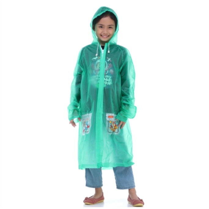 Jas Hujan Anak Elmondo 502 Mantel Hujan Poncho Jaket Anak