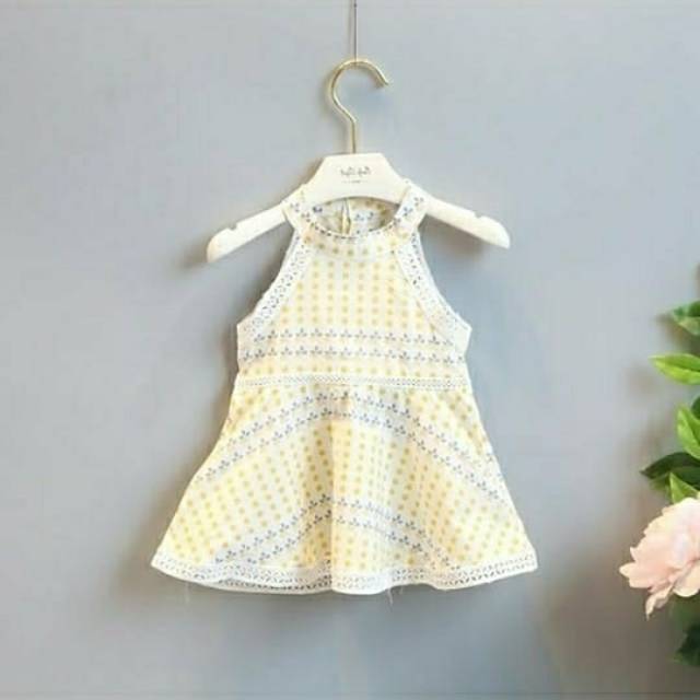 Dress anak flower simple