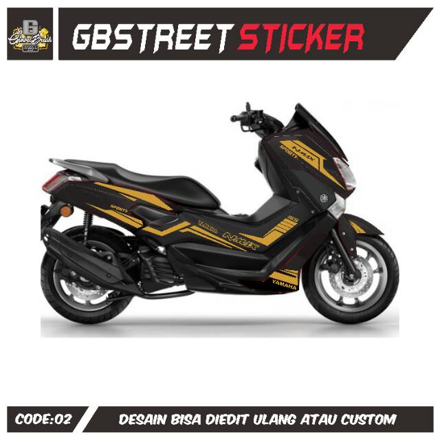 sticker cutting nmax 2015-2019