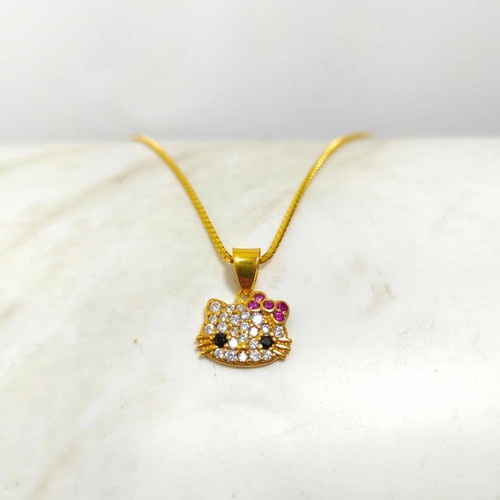 Liontin Emas Hello Kitty 8K 6K - SDW Gold -