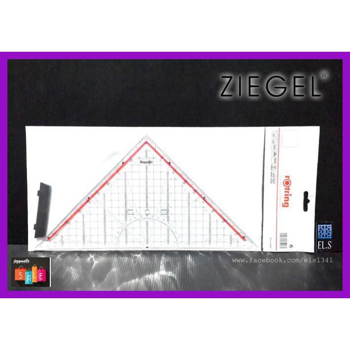 

Silutala- Ziegel - Penggaris Segitiga Pegangan -Ori.