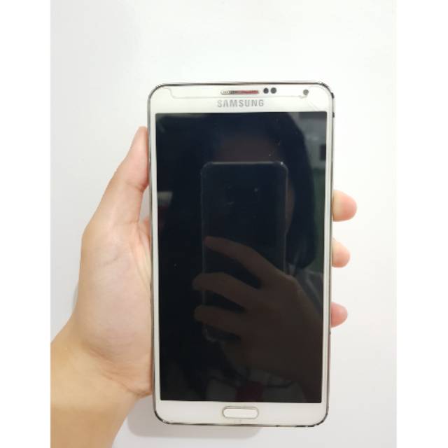DIJUAL CEPAT HANDPHONE SAMSUNG GALAXY NOTE 3 PUTIH SECOND / BEKAS HARGA MURAH
