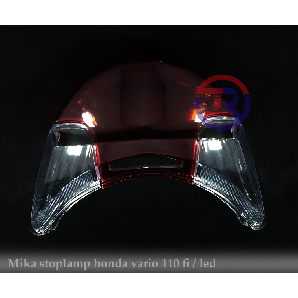 mica mika kaca stop honda vario 110 fi cover stoplamp lampu stop lampu belakang lampu rem