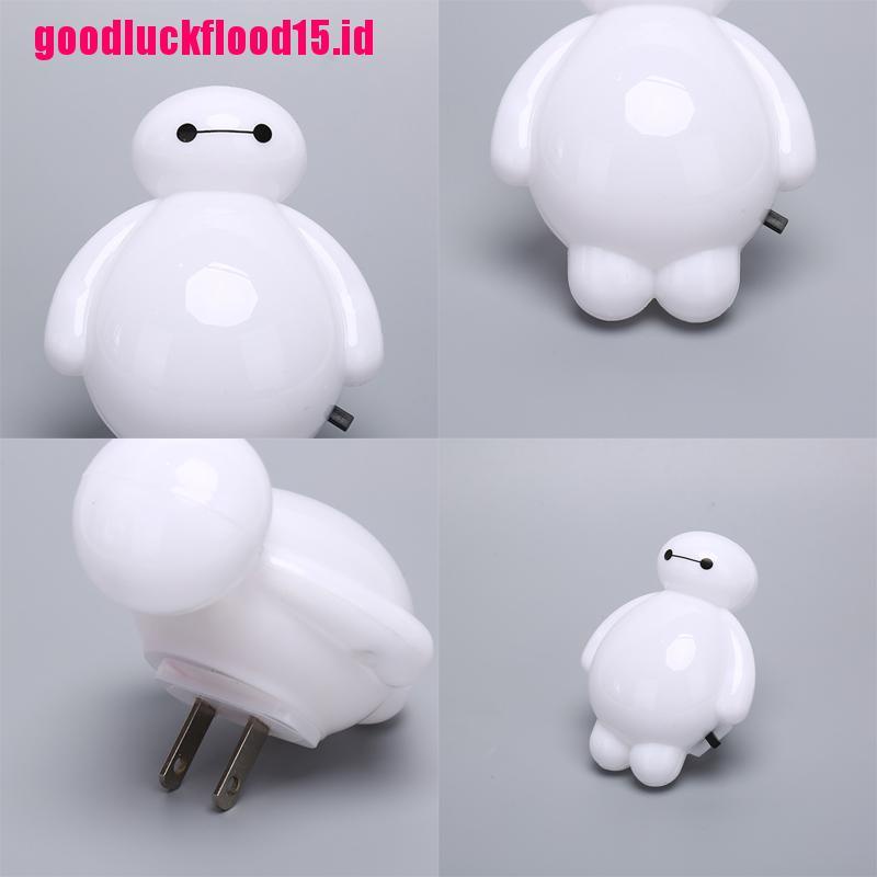 {LUCKID}BayMax LED Night Light Bulb Energy Saving Big Hero 6 Cute Lamp Home Kid Gift