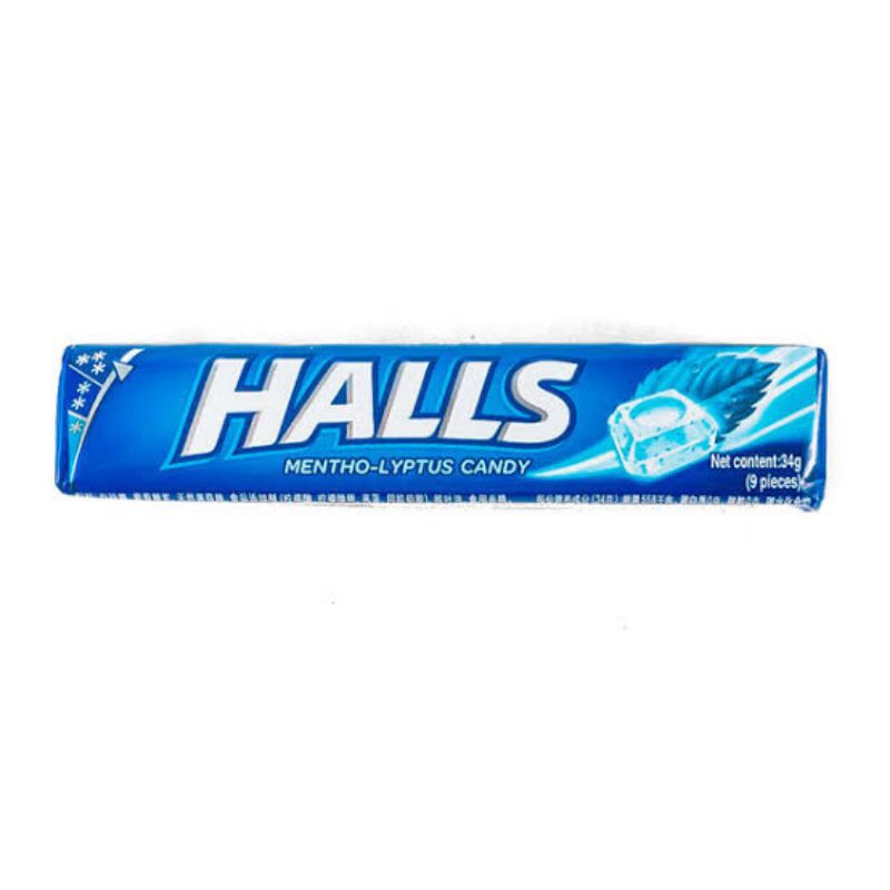 

HALLS MENTHO LYPTUS CANDY 34 GR