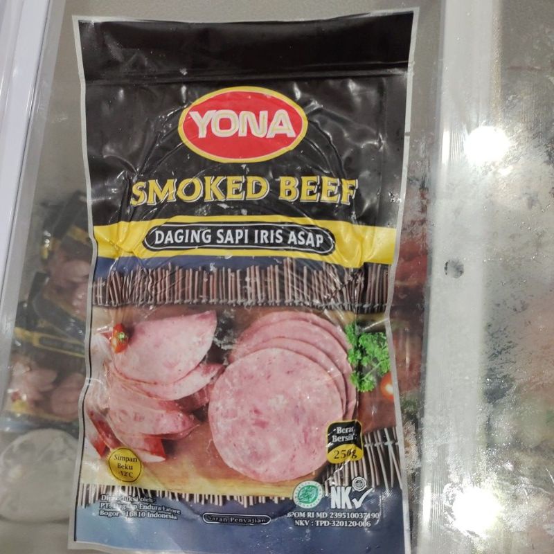 

Yona smoked Beef daging sapi iris asap 250gram