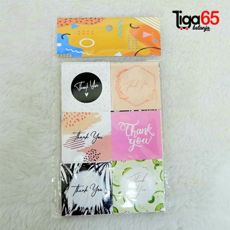 365 Stiker Thank You/Stiker Packing/Segel Packaging/4.5cm/100pcs/Label Thank You/Stiker Thank You Card