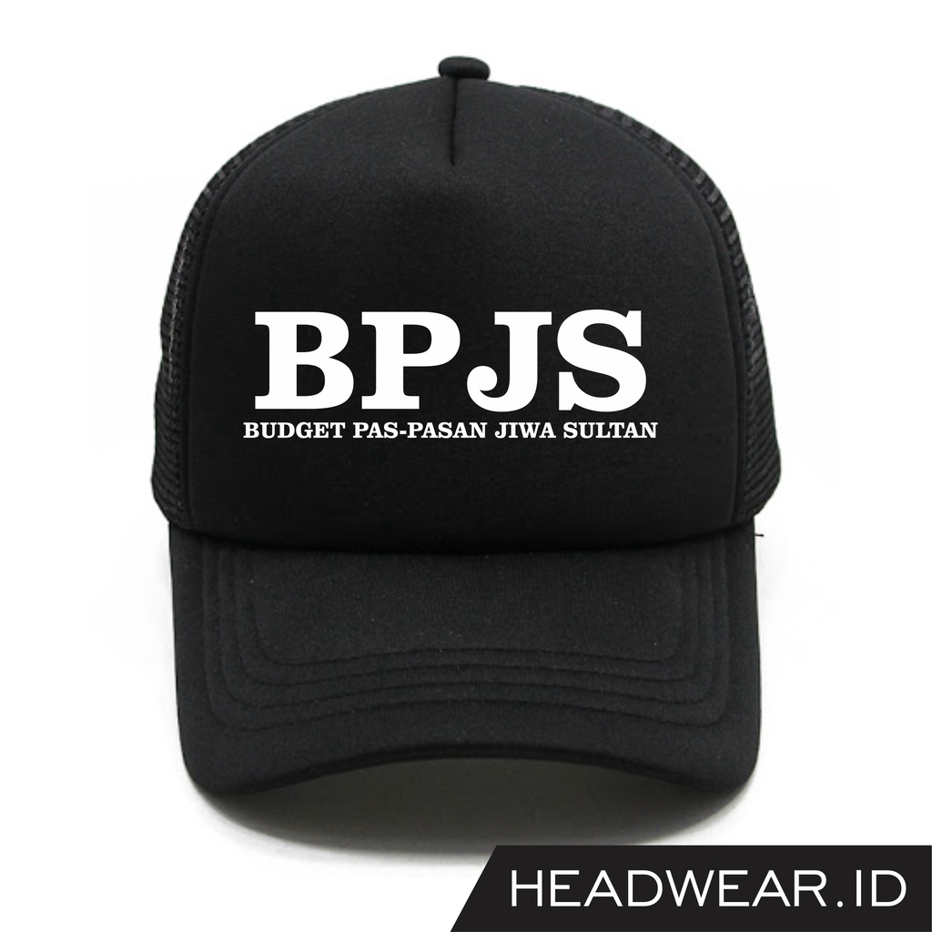 Topi Jaring Trucker Custom "BPJS"
