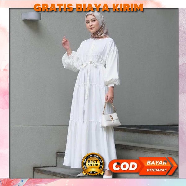 Ready Stok Gamis Lebaran Terbaru 2023 / Gamis Dewasa / Baju Gamis Syari | Games Import Mewah Gsmis S