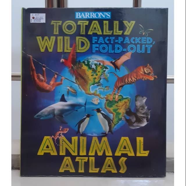 ANIMAL ATLAS by Barrons / buku bbw / buku anak murah